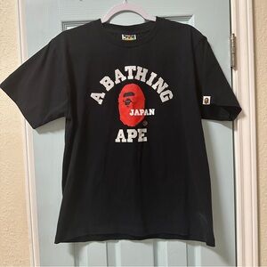 Bape “A bathing ape” Japan shirt
